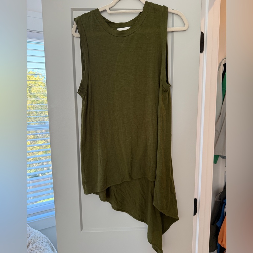 3.1 Phillip Lim Olive Green Top